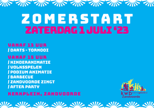 2023 Zomerstart borden A0